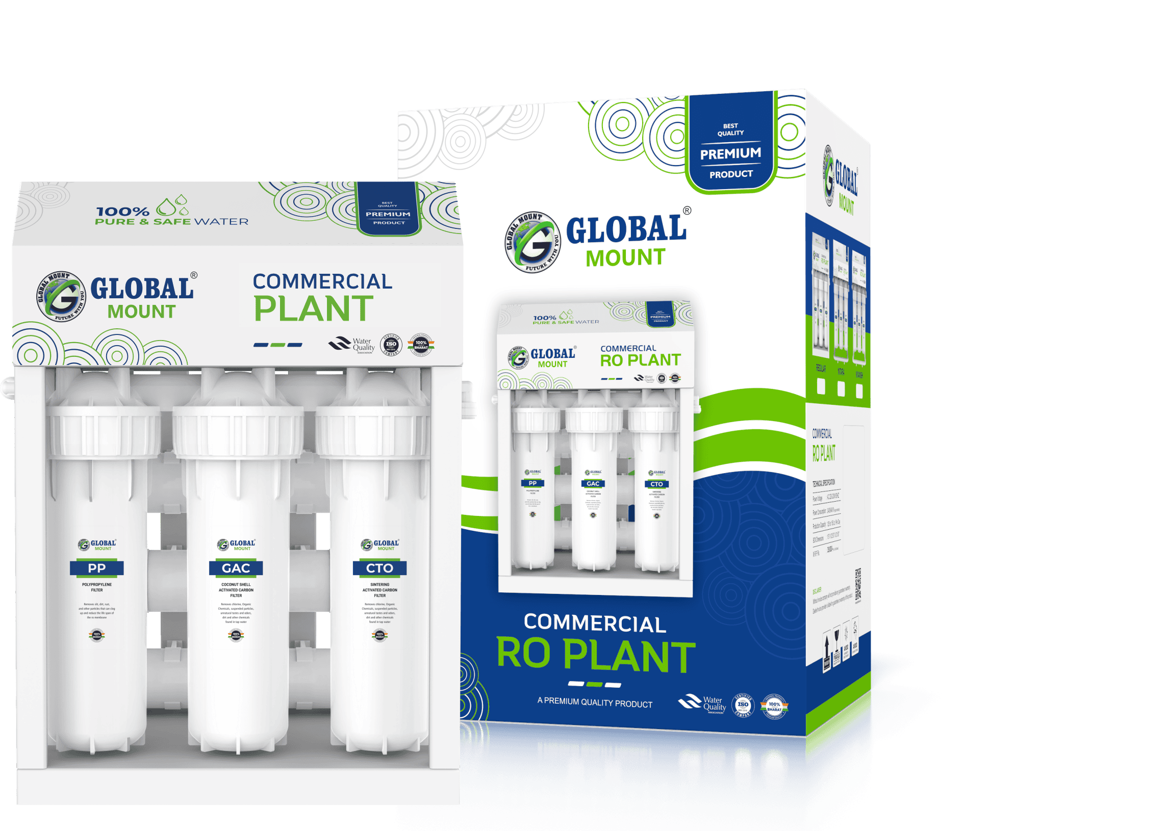 Global Mount Commercial Regular 25 Lph